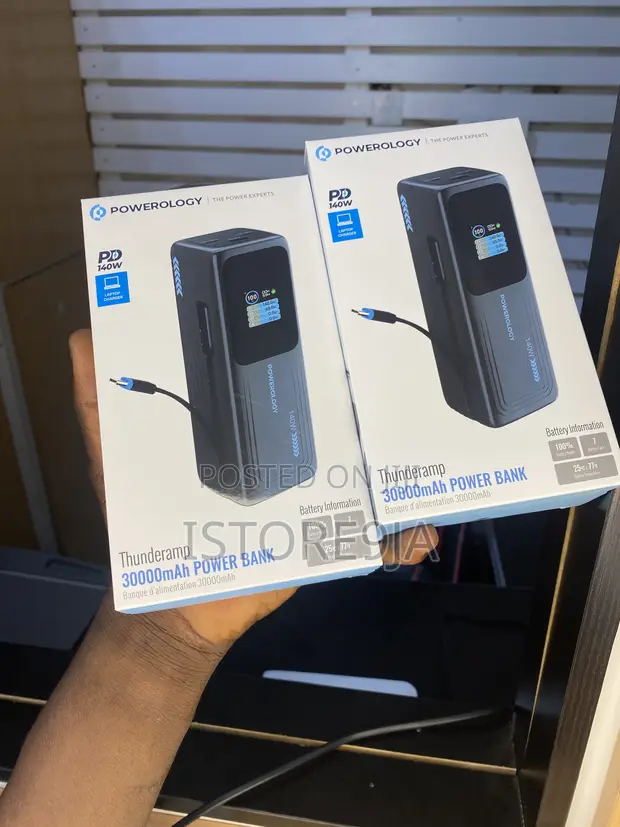 Powerology Thunderamp 30,000mAh Power Bank - 1