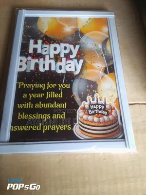 Deco Birthday Photo Frames - Multicolor PVC