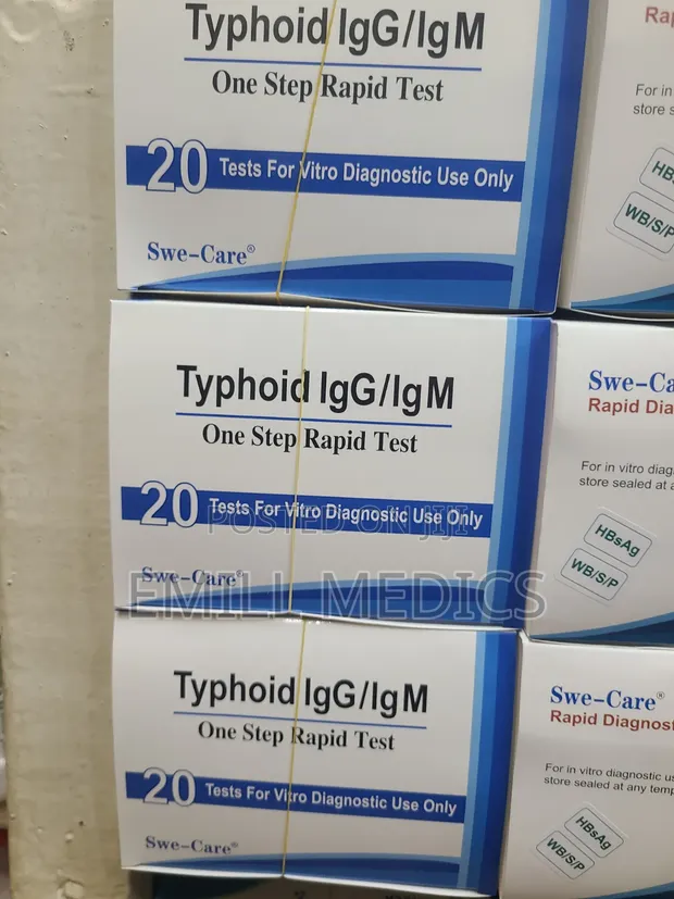 Typhoid IgG/IgM Rapid Test Kit - 1