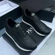 Hugo Boss Premium Luxury Men's Sneakers - Gray - 3