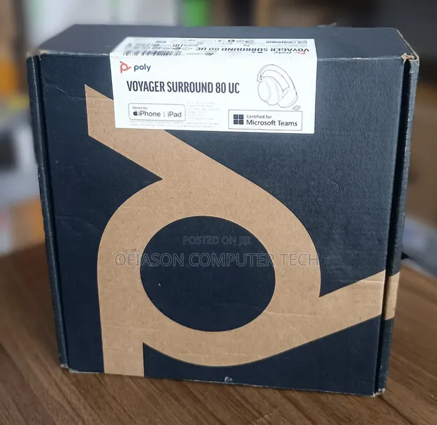 Poly Voyager Surround 80 UC Bluetooth Headset - 1