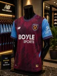 West Ham United Football Jersey - Ruwan Zafi Da Fari - 2