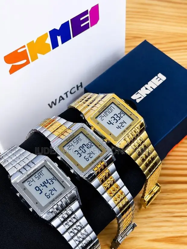Skmei Digital Watch with Alarm & Stopwatch - 1