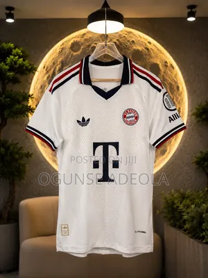 Bayern Munich Football Jersey - White | Premium Quality