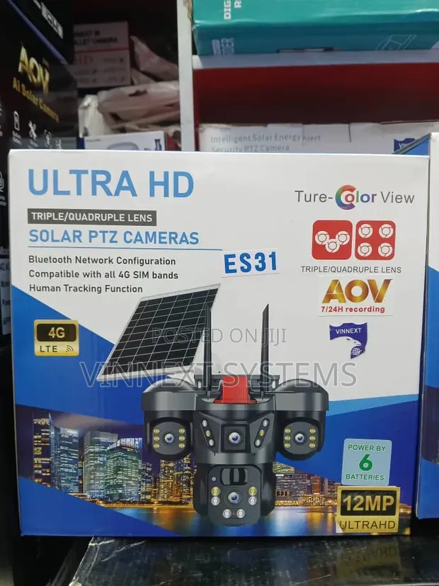 Esceecloud Kamara 3 Lens 4G CCTV - 1