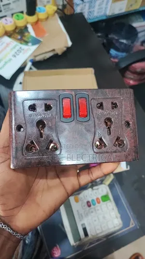 15A Double Socket | Ceramic Build