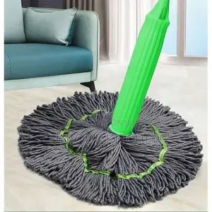 Self-Squeezing Microfiber Mop - Hands-Free Cleaning