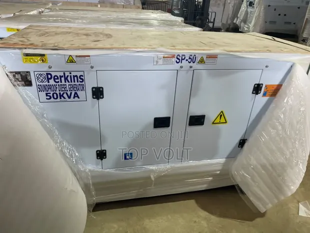 50KVA Perkins Soundproof Diesel Generator - Sabon Abu - 1