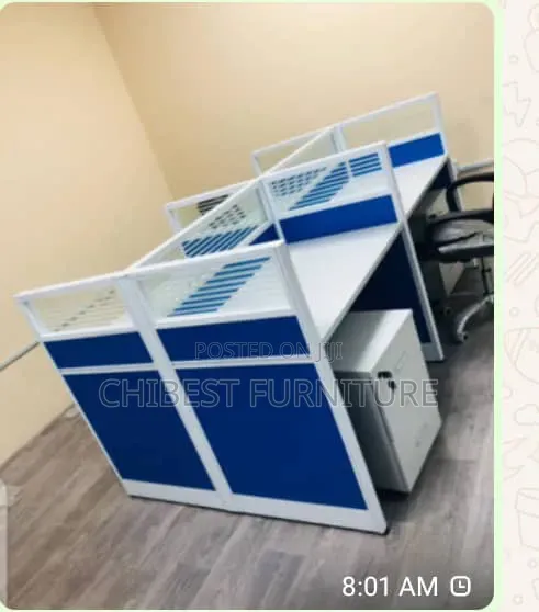 Standard 4-Chair Workstation - 1
