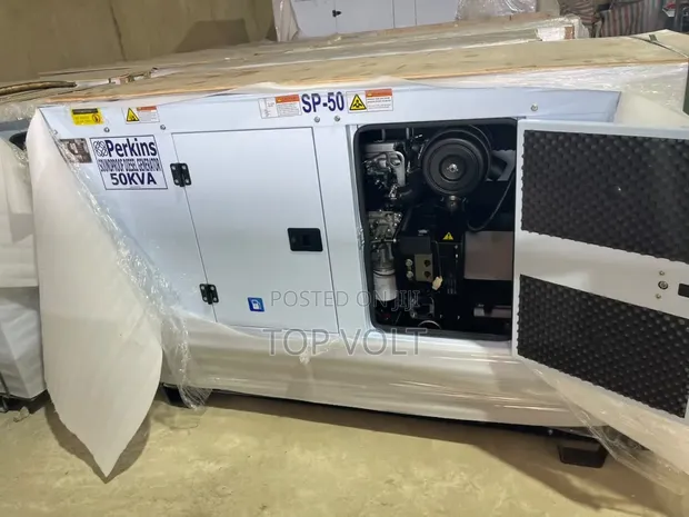 50KVA Perkins Silent Diesel Generator (Sabon Sama) - 1