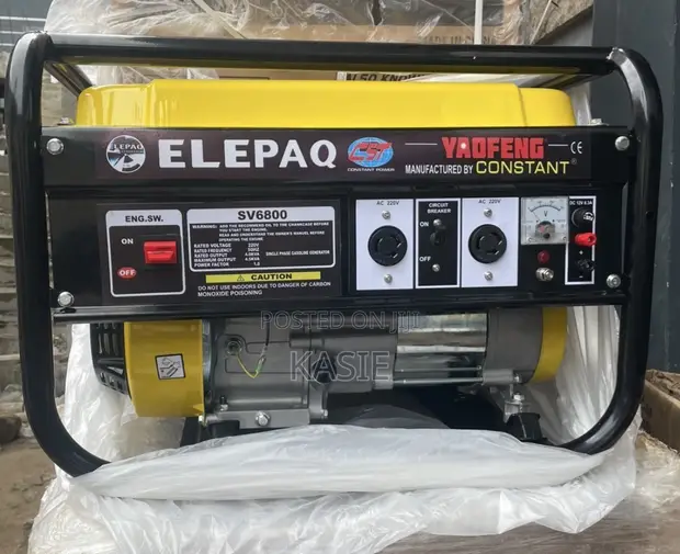 4.5kva Original Elepaq Yaofeng Petrol Generator - 1
