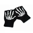 New Punk Unisex Glow-in-the-Dark Half Finger Gloves - 2