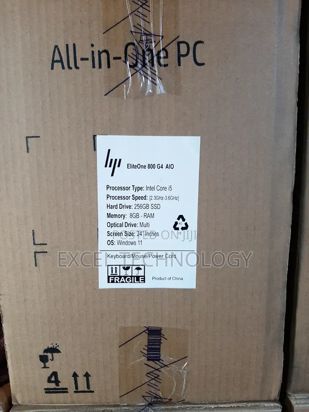 HP EliteOne 800 G4 All-in-One Desktop, 8GB RAM, 256GB SSD - 1