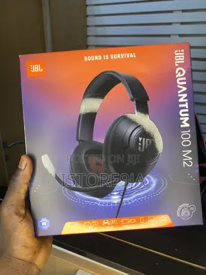 JBL Quantum 100 Gaming Headset with Detachable Mic
