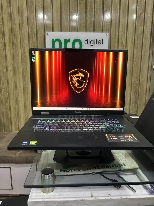 MSI Crosshair 17 Laptop - Intel Core Ultra 9, 32GB RAM, 1TB SSD, RTX 5070 - 1