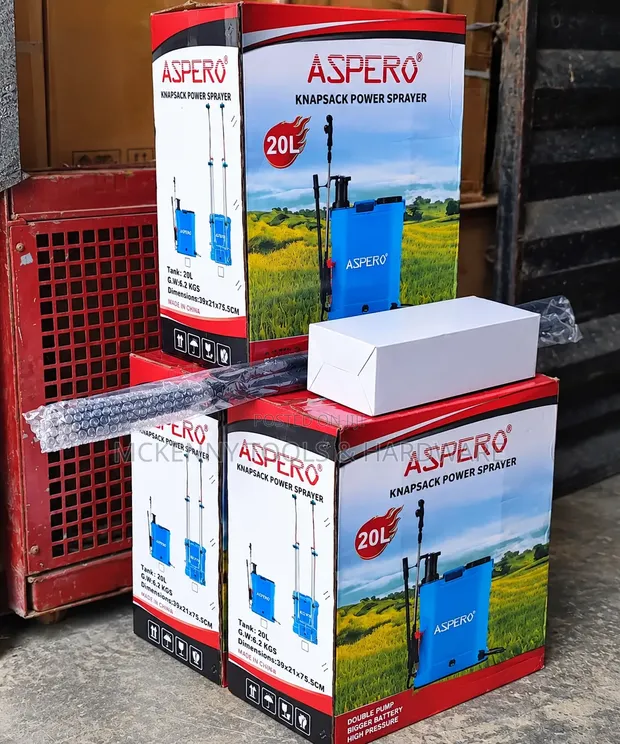 ASPERO 20L Rechargeable Knapsack Power Sprayer - 1