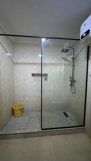 Shower Glass Divider - Frameless/Semi-Frameless