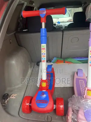 Kids Scooter with Lights (Red, Pink, Blue)