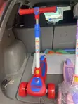 Kids Scooter with Lights (Red, Pink, Blue) - 1