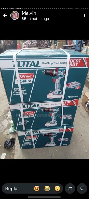 Total 20V Max Brushless Cordless Impact Drill - TIDLI20558