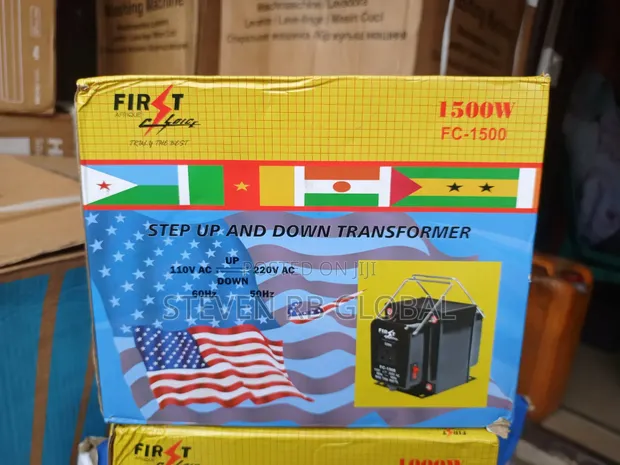 First Afrique 1500W Step-Up/Step-Down Voltage Converter FC-1500 - 1