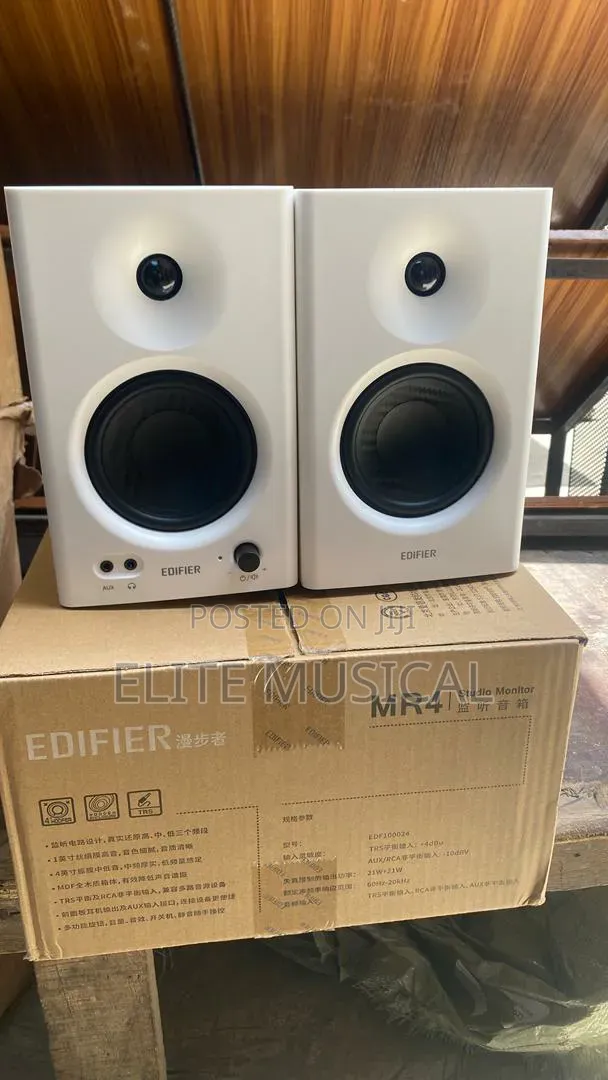 Edifier MR4 Studio Monitor Speakers (Brand New) - 1