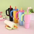 Rainbow Stanley Cup 1,200ml Travel Tumbler - 2