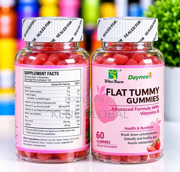 Daynee Flat Tummy Gummies - 60 Count - 1