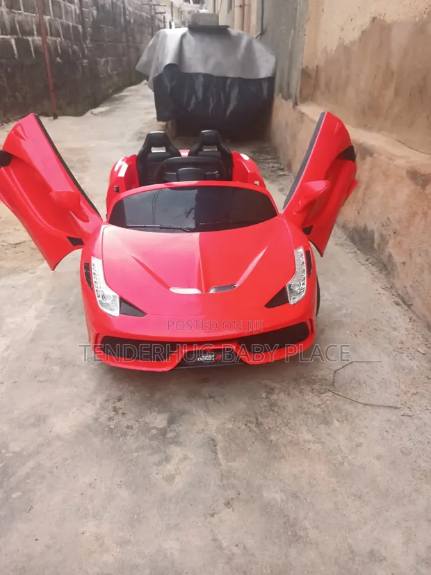 UK Used Kids Ferrari Electric Ride-On Car - 1