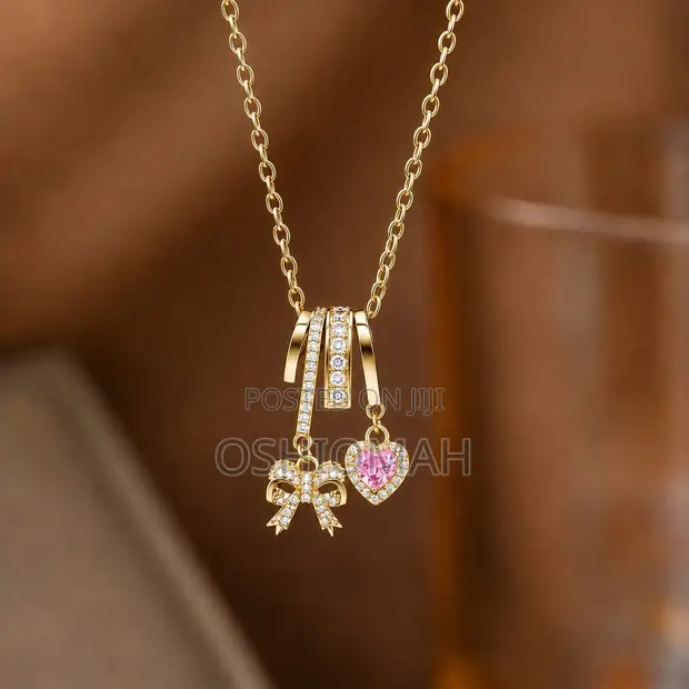 Fashion Jewelry Neck Chain - Silver/Gold Plated - 1