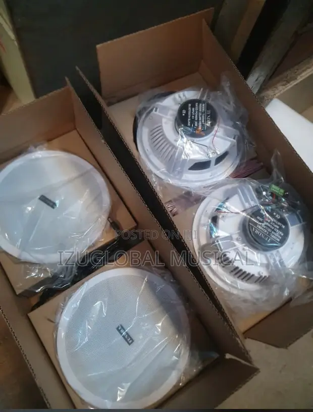 4-in-1 Bluetooth Ceiling Speaker with Remote - 1