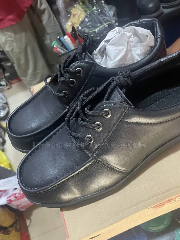 Red Wing 6604 Takalman Aminci Na Oxford Baƙi - 1