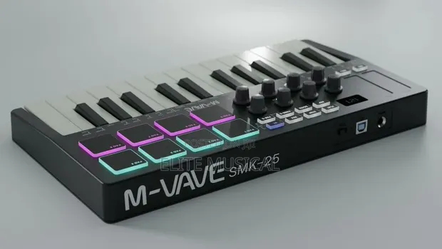 M-Vave SMK-25 25-Key USB MIDI Keyboard Controller - 1