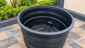 500L Black Plastic GP Fish Tank