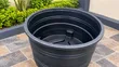 500L Black Plastic GP Fish Tank - 2