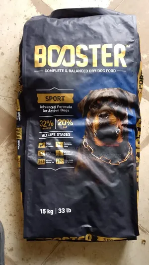 Booster Dog Dry Food (4kg & 15kg)