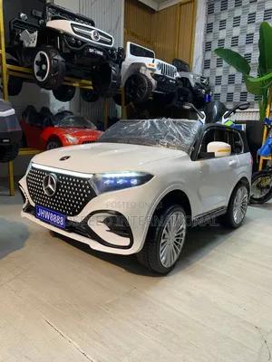 Farar Mercedes-Benz Electric Kids Car (Shekaru 1-10)