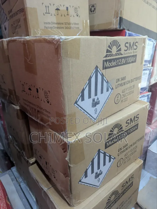 12.8V 100Ah SMS Lithium Battery - 1