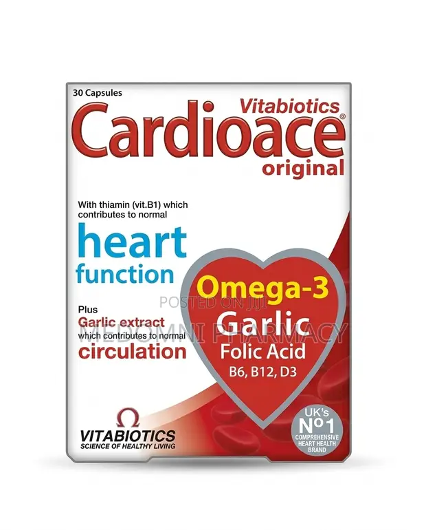 Vitabiotics Cardioace Original - 30 Kapsul - 1