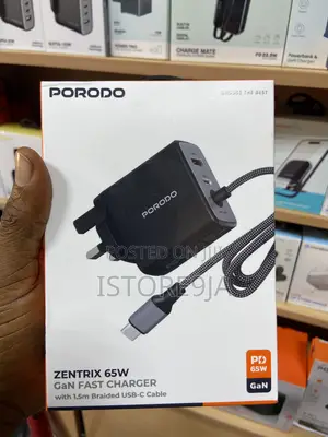 Porodo Zentrix 65W GaN Mai Sauri