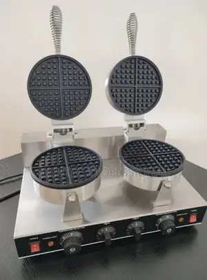 Sabon Waffle Maker Na Wuta Guda Biyu Na Kasuwanci