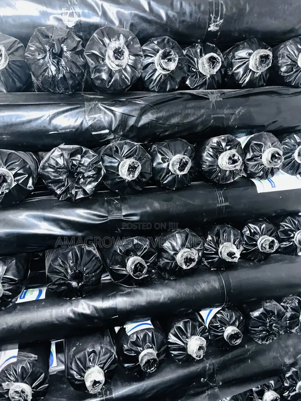 Amatropics Black/Silver Plastic Mulch Film (1.2m x 500m, 35 Microns) - 1