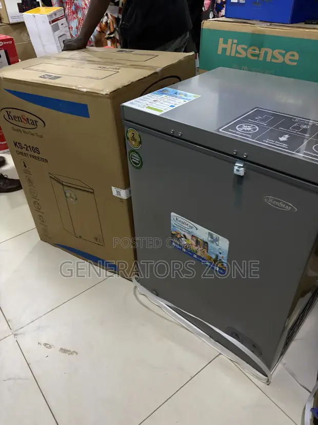 Kenstar 142L Chest Freezer Black KS-210S - 1