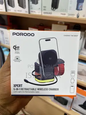 Porodo Xpert 5-in-1 Wireless Charger