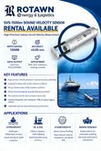 SVS 1500m, SVP 1500 Hydrotech Side-Scan Sonar System Rental - 1