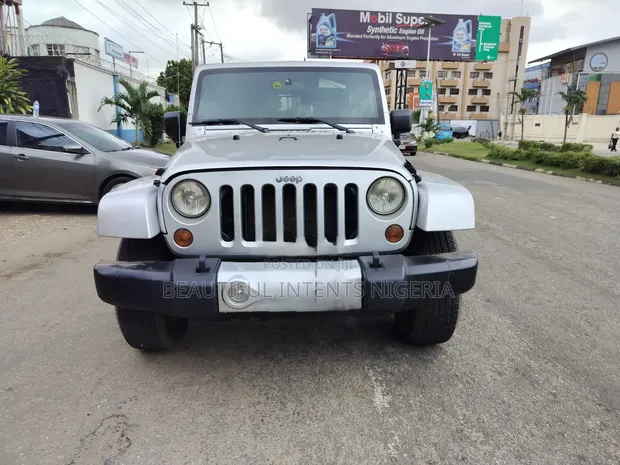 Jeep Wrangler Unlimited Rubicon 2010 Silver - 1