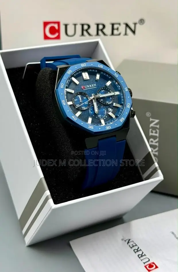Curren Active Chronograph Wristwatch with Package - 1