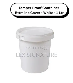 Tamper Proof Containers - 1000ml, 100 Pieces
