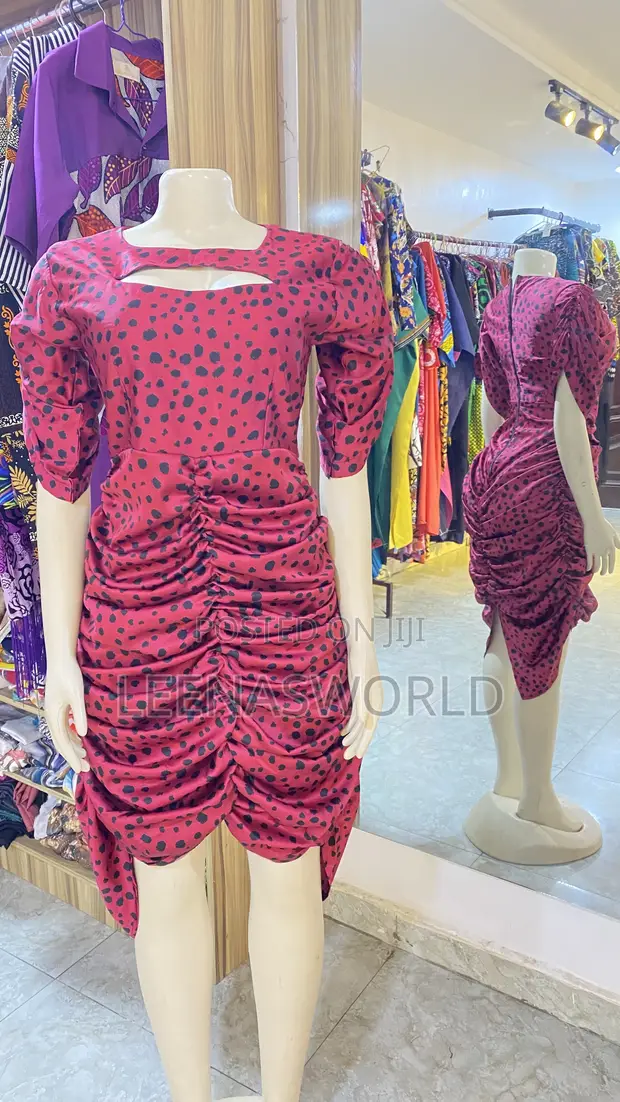Silky Short Dress - 1