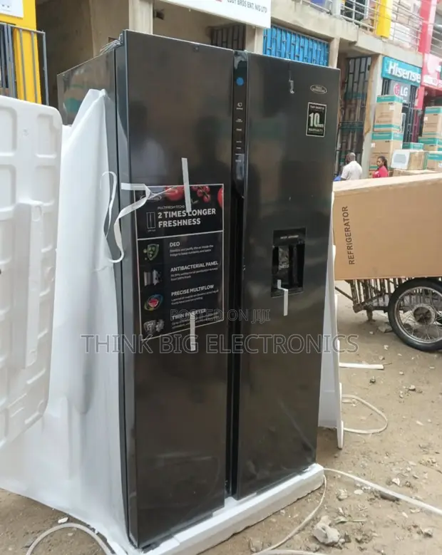 Haier Thermocool Side-by-Side Refrigerator with Water Dispenser - 1
